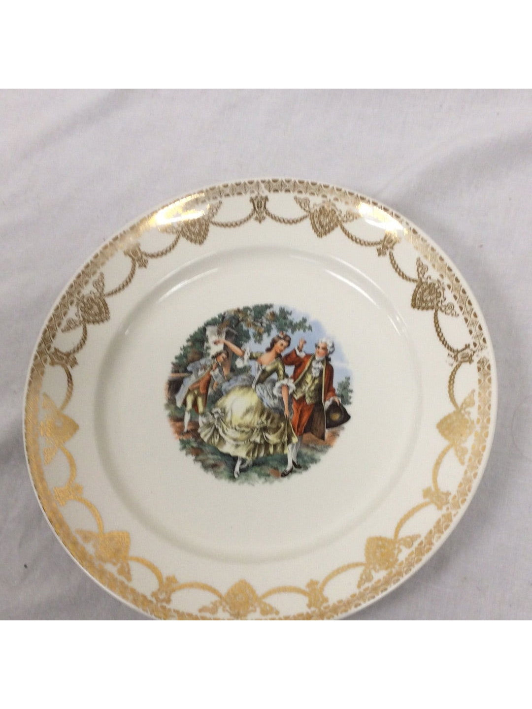 Stetson George & Martha Washington Dinner Plate - The Kennedy Collective Thrift - 
