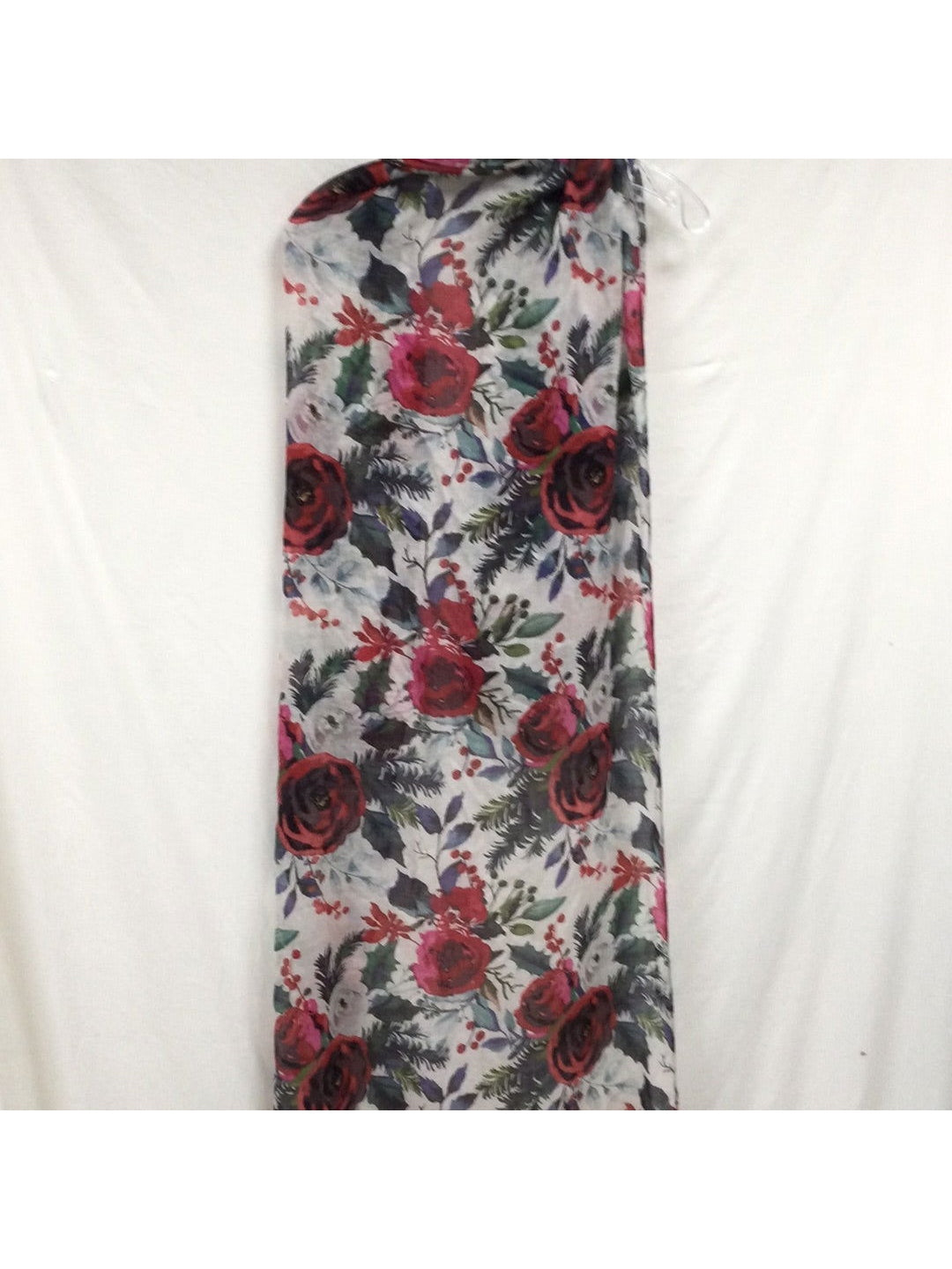 Talbots Floral Skinny Designer Silk Scarves - The Kennedy Collective Thrift - 