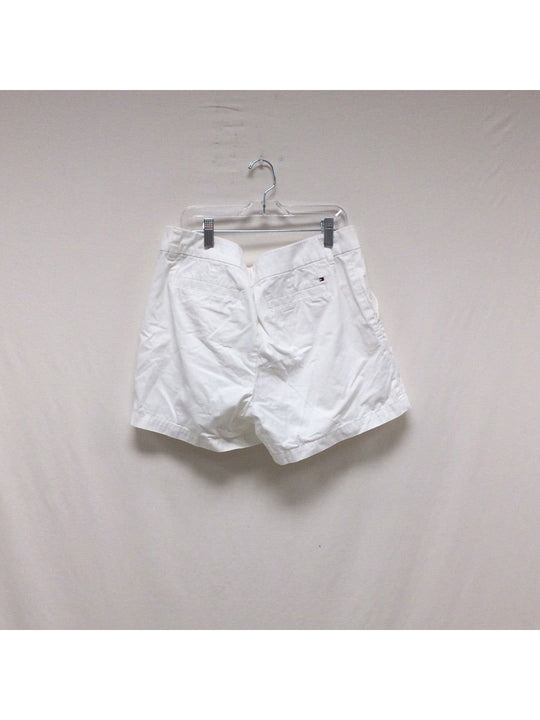 Tommy Hilfiger White Khaki Shorts - The Kennedy Collective Thrift - 