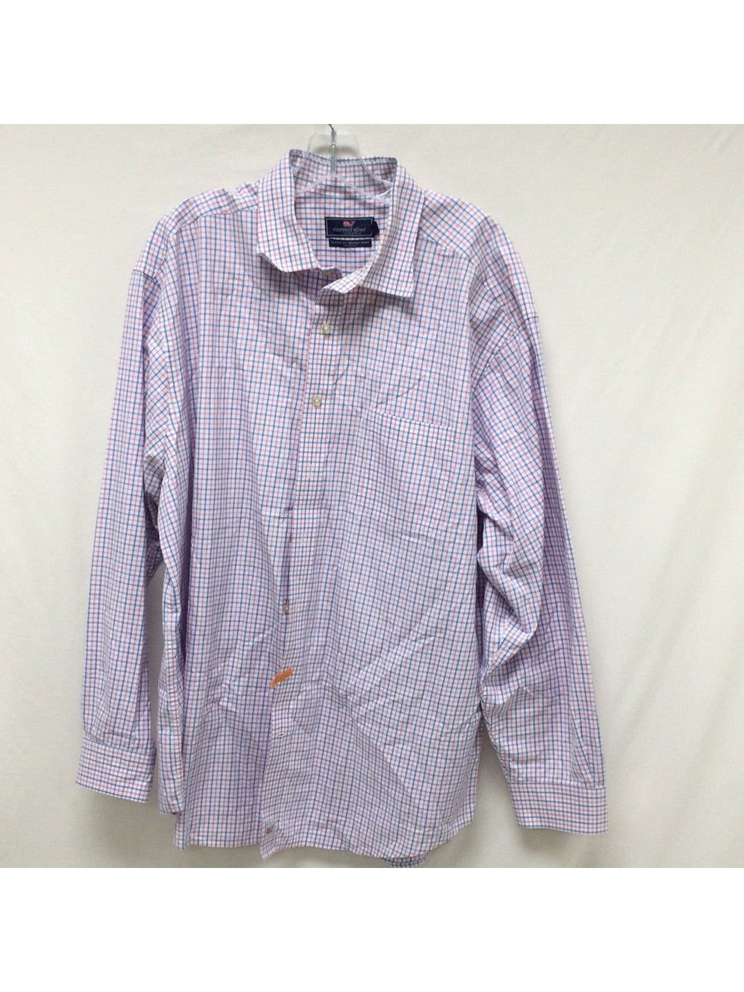 Vineyard Vines Men's Dress long Sleeve Shirt 2XL plaid - The Kennedy Collective Thrift - 