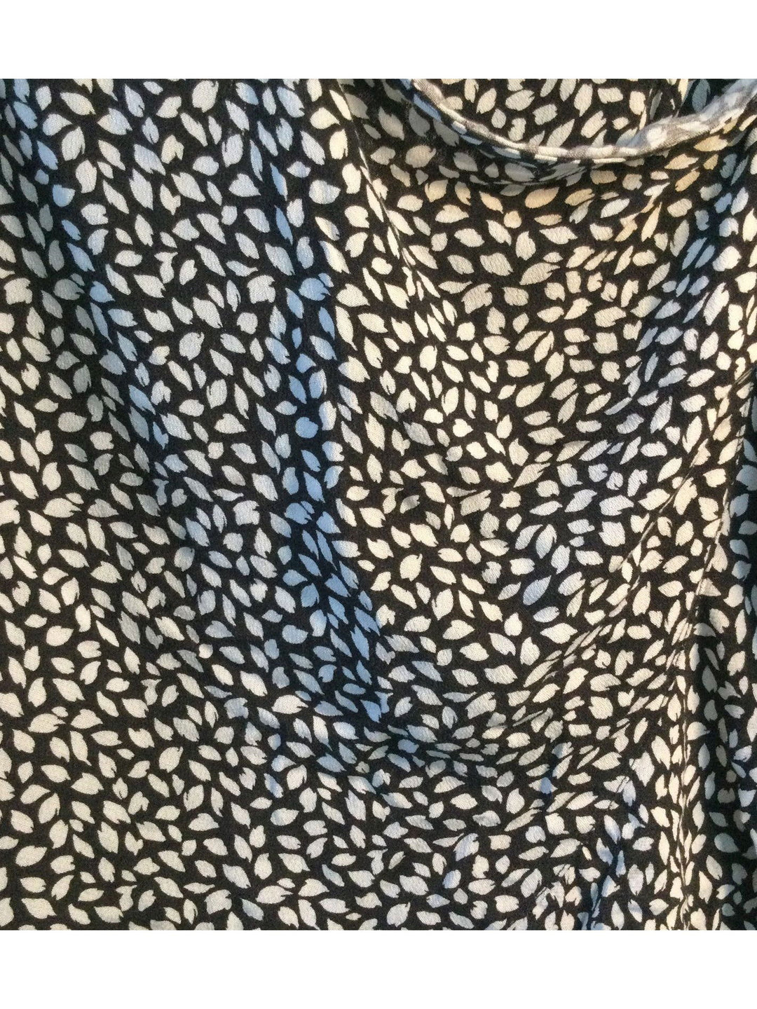 Abercrombie & Fitch - New with Tag Black/White Leaf Print Ladies Skirt - Size XL - The Kennedy Collective Thrift - 