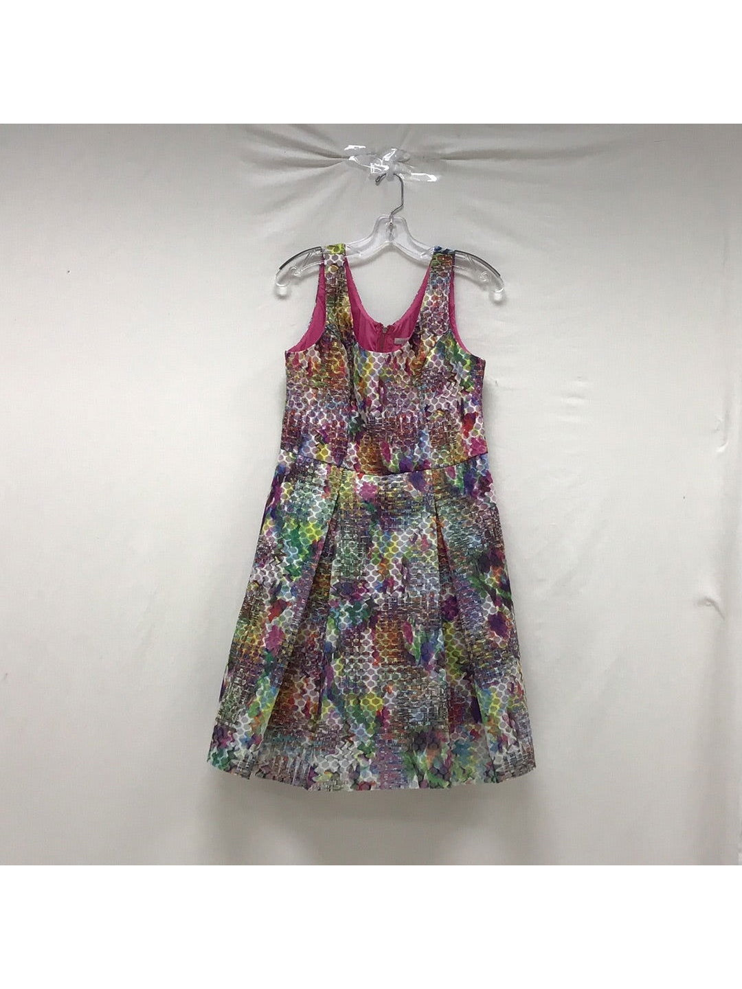 Women's New York & Co Multicolor Floral with Pockets Sleeveless Dress Size 8 - The Kennedy Collective Thrift - 