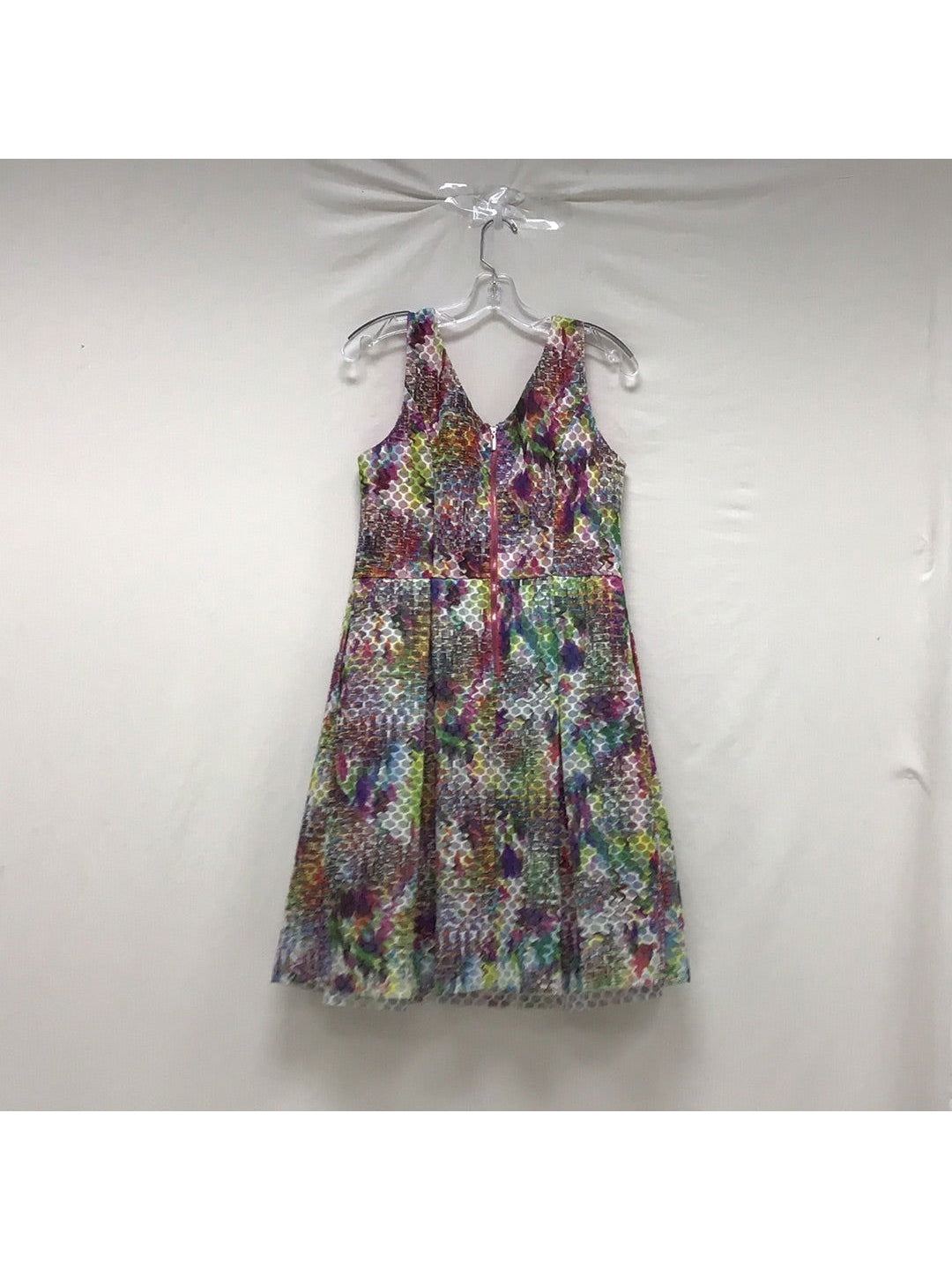 Women's New York & Co Multicolor Floral with Pockets Sleeveless Dress Size 8 - The Kennedy Collective Thrift - 