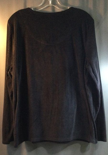 Croft & Barrow Black Women's Sweater - Size XL