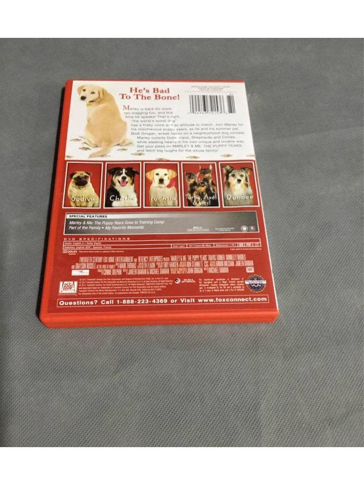 20th Century Fox's Marley & Me: The Puppy Years DVD