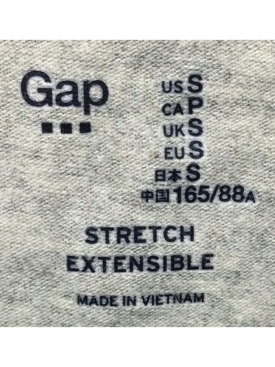 Gap Light Grey Women's T-shirt - Size S - Small