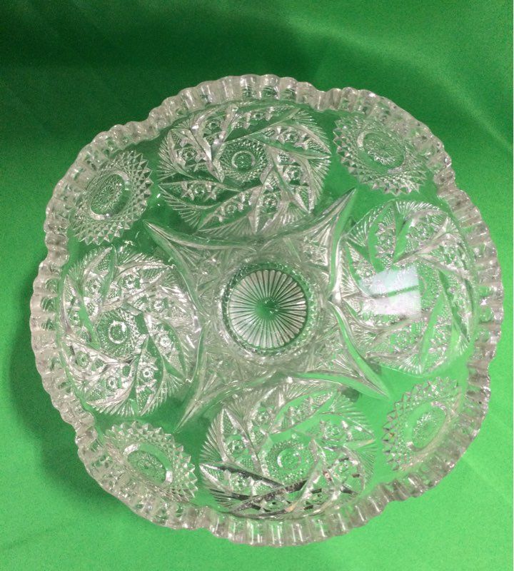 Clear Sun Glass Candy Dish