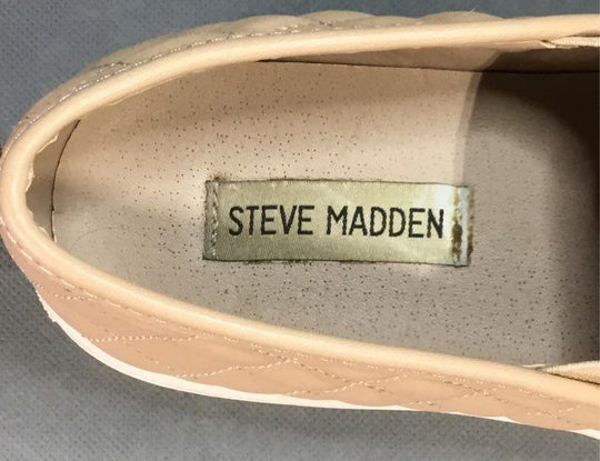 Steve Madden Beige Flat Women 8