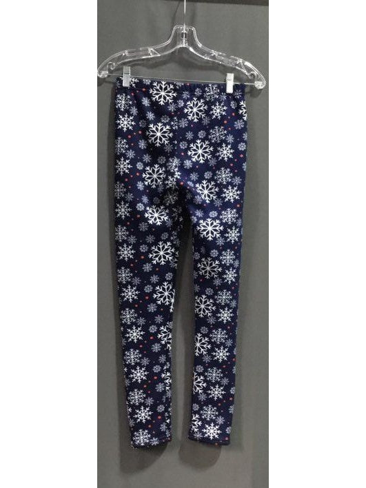 JUST COZY Blue With Snowflakes Pajama Pants - Size XS