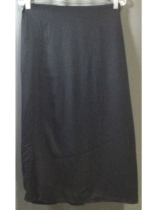 TIME AND TRU Women's Long Black Dress Skirt - Size M (8-10)