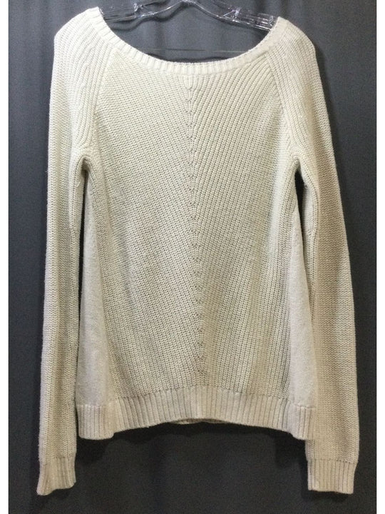 Banana Republic Women's White Sweater Long Sleeve - Size S - Small