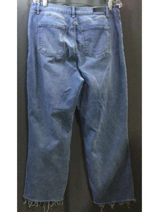 Soundstyle Blue with small rips in Design Pants - Size 16