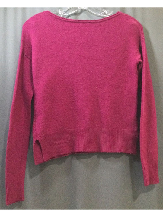 Ann Taylor Loft Women's Maroon Sweater Long Sleeve - Size S - Small