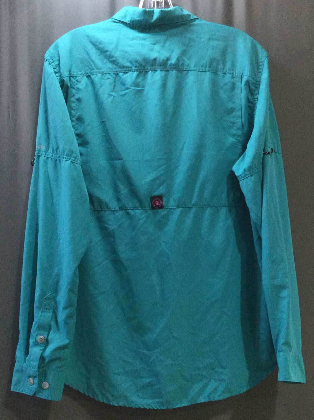 KD - Power Dry - Dry Tech Teal Button Up Jacket - Size Large - Ladies