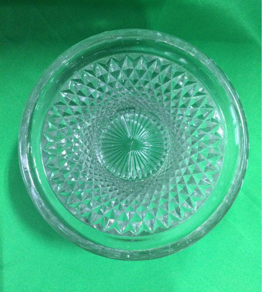 Clear Sun Glass Candy Dish