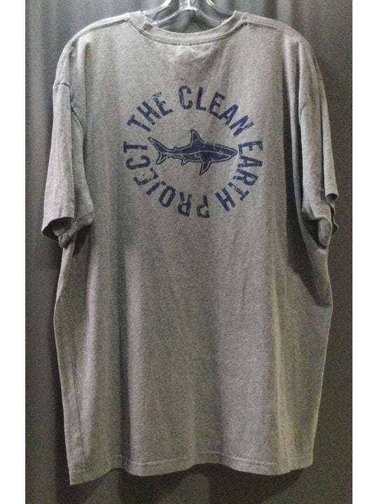 Next Level Apparel Grey and Blue T-shirt - Size XXL - Men's