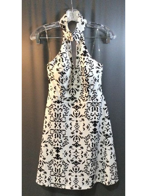 My Michelle Black and White Women's Dress - Size 7