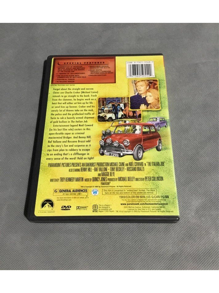 Paramount Picture's The Italian Job Widescreen DVD