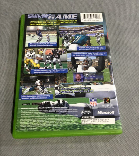 NFL Fever 2002 Xbox Videogame