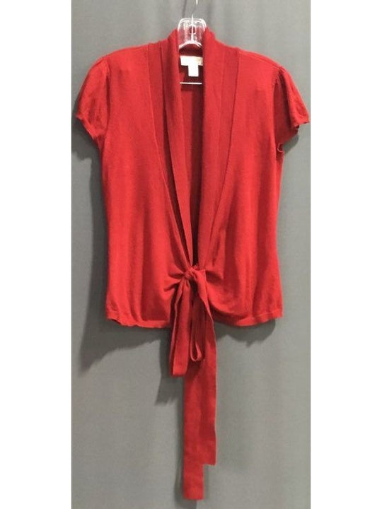 Talbots Petites Red Winter Vest - Size Small