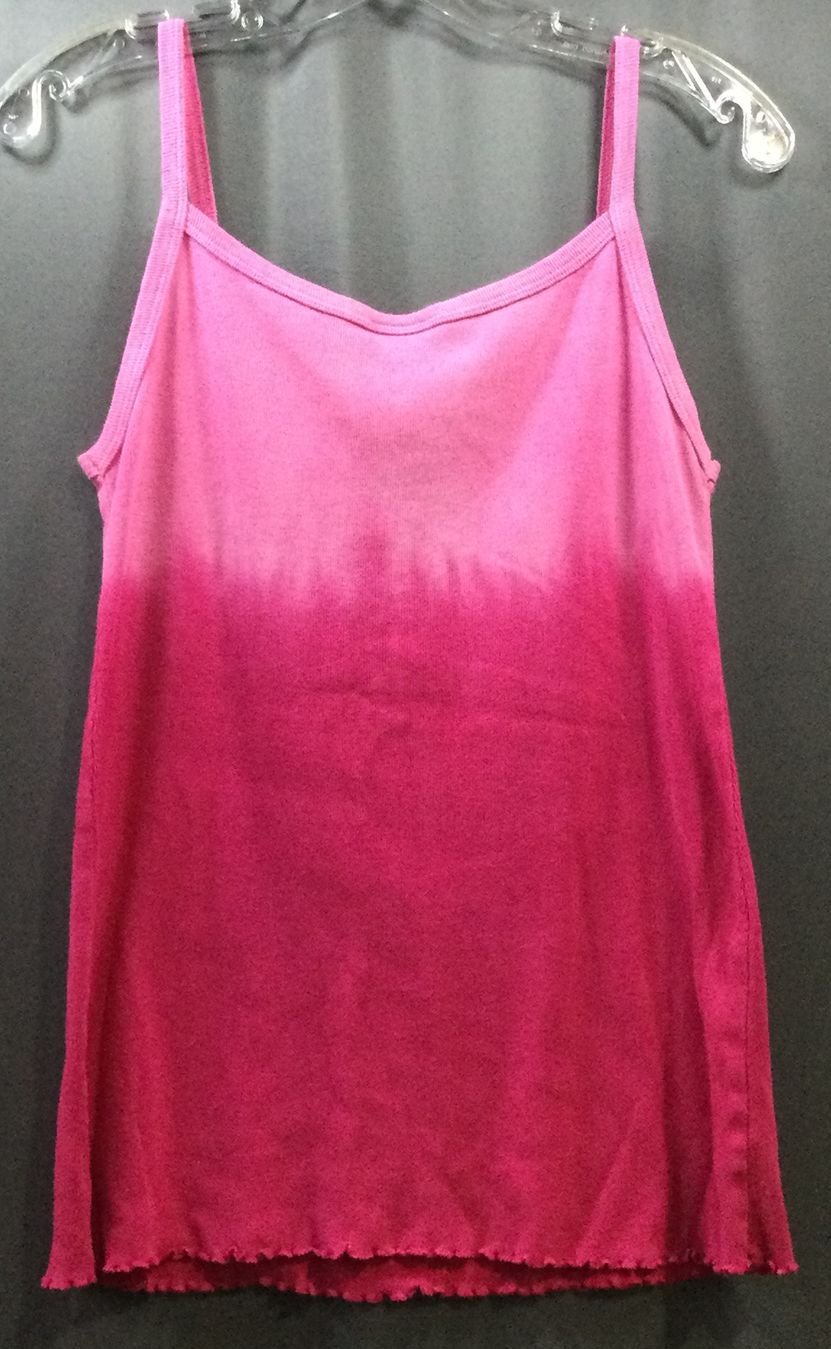 Pink 2 Toned Connecticut Fish Design Tank Top - Size XL - Juniors