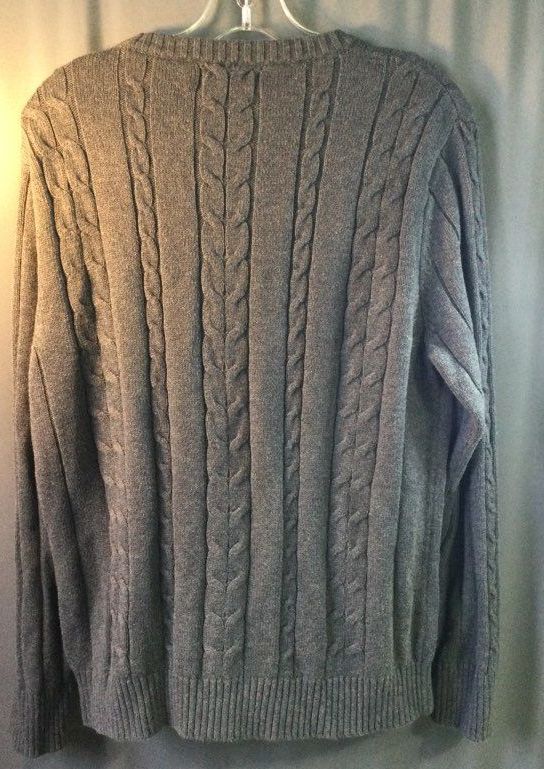 Nautica Gray Men's Sweater - Size M