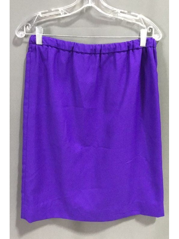 SUITSME Purple Skirt Suit Set - Size XS