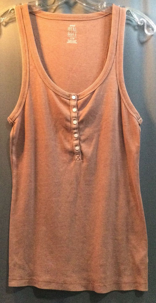 Aerie Pink Small Cotton Striped Tank Top - Size XL - Ladies