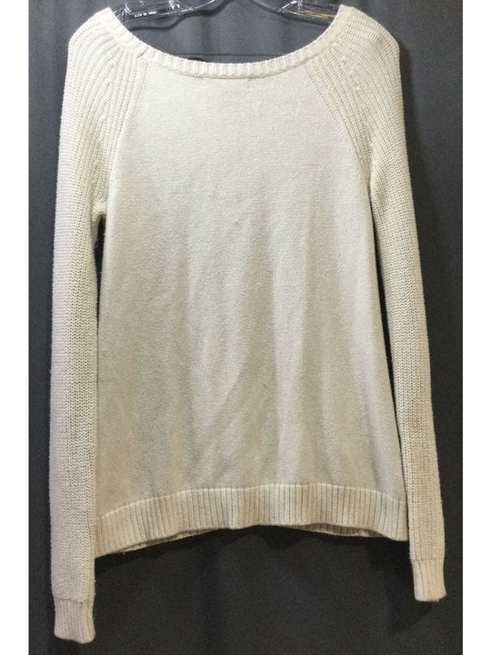 Banana Republic Women's White Sweater Long Sleeve - Size S - Small