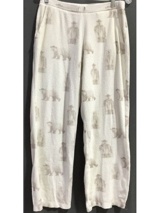 Aerie White With Polar Bears Pajama Pants - Size Medium