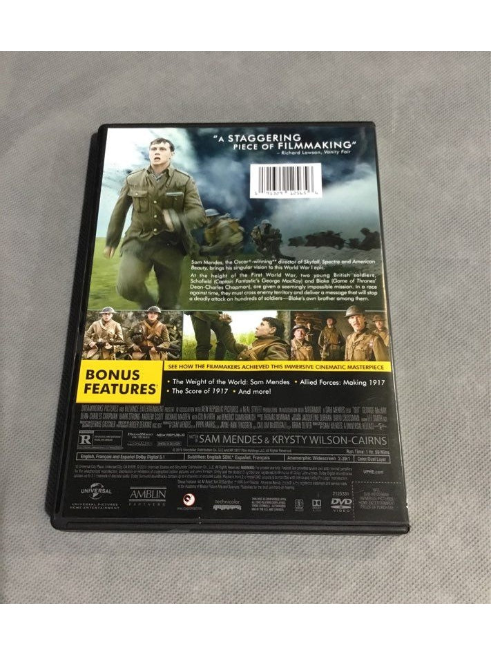 Universal's 1917 DVD