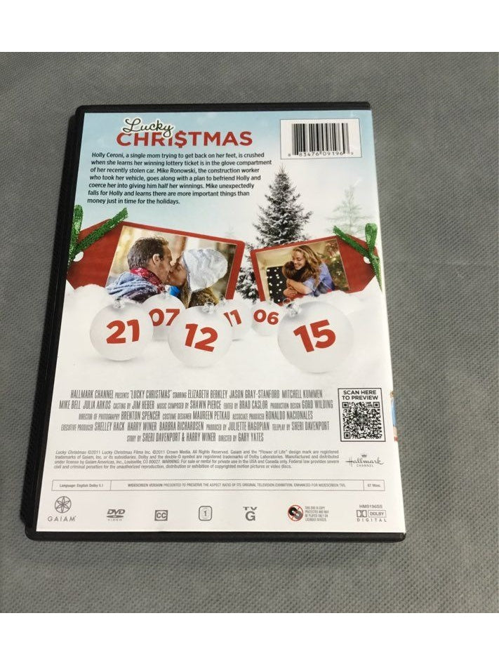 Hallmark Channel's Lucky Christmas DVD