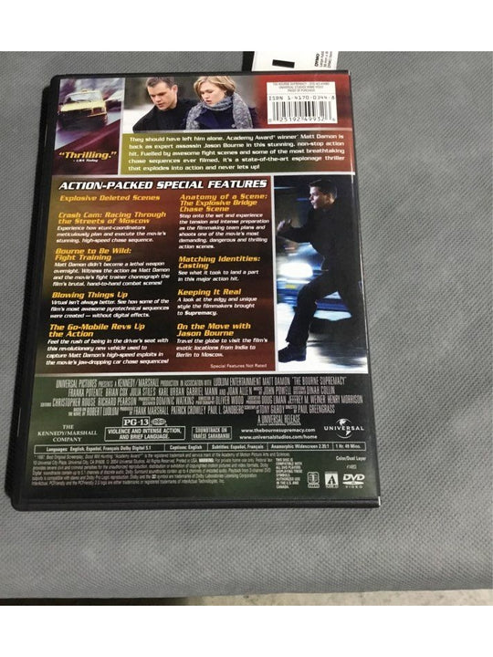 Universal's The Bourne Supremacy Widescreen DVD