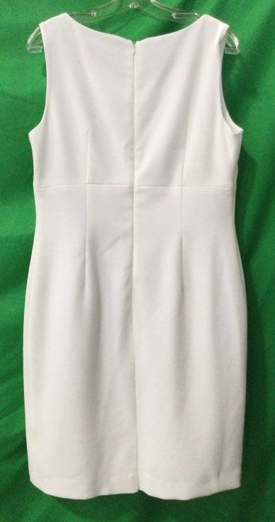 Kasper White Casual Dress - Size 8