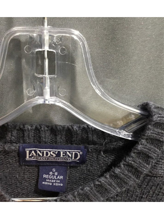 LANDS' END DIRECT MERCHANTS Gray Sweater - Size Small